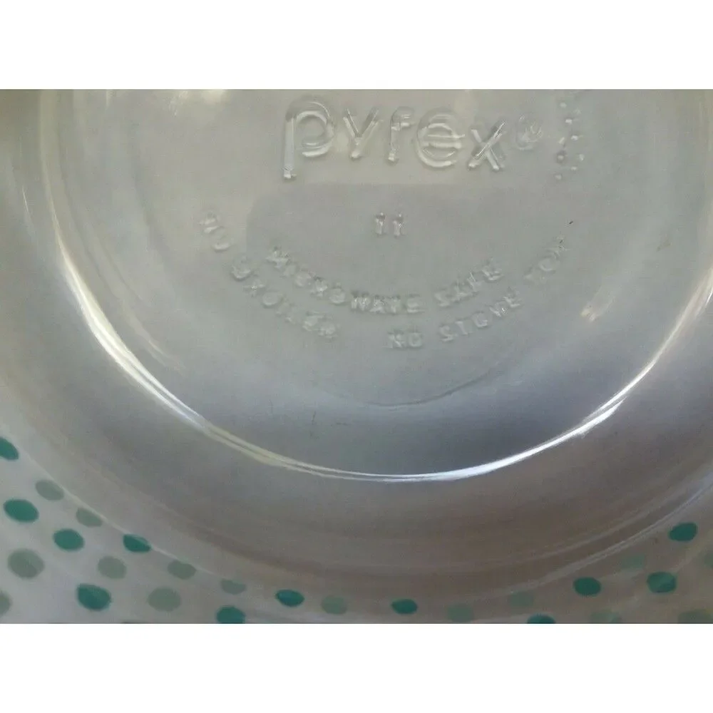 Pyrex blue white